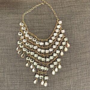 Elegant Gold and Silver Layered Necklace